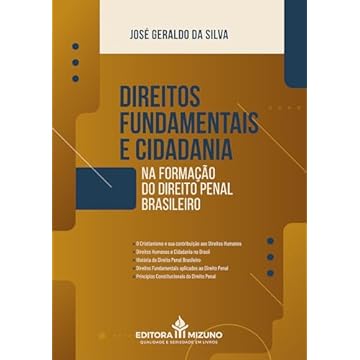 Capa do livro Direitos Fundamentais e Cidadania na Formação do Direito Penal Brasileiro