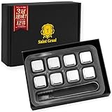 SaintGraal(セイントグレイル) アイスキューブ 誕生日 プレゼント 男性 溶けない氷 ステンレス 氷 ウイスキーストーン