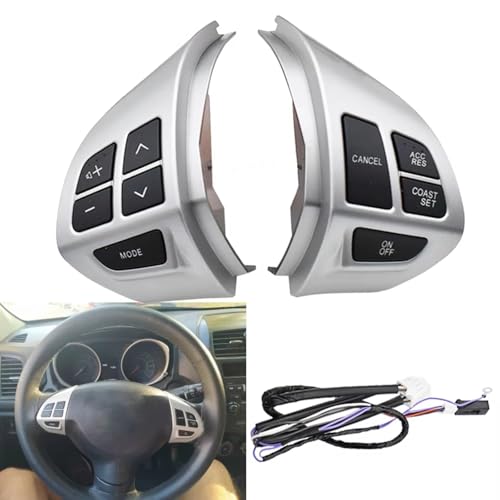 Control de crucero para Mitsubishi Pajero y Montero Sport KH 2008-2015 en color negro plata 6