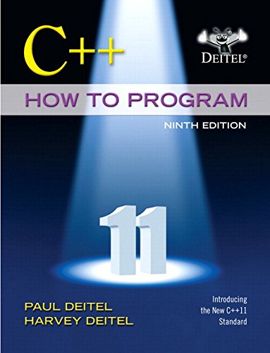 C++ How to Program