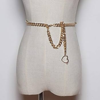 【新品・未使用】thevirginsチェーンベルト シルバー　ハートチェーン the virgins ビジューハートチェーンベルト - メルカリ