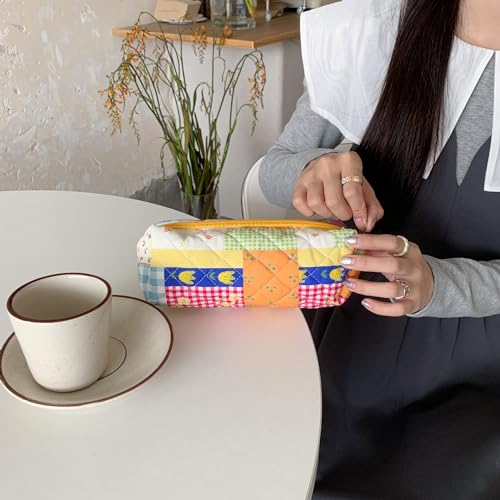 Image of Pencil Case Pen Case Office College School Storage Bag Pouch Holder Box Organizer Makeup Pouch Cosmetic Bag Aesthetic Cute Pencil Case for Girls Boys Kids (I)