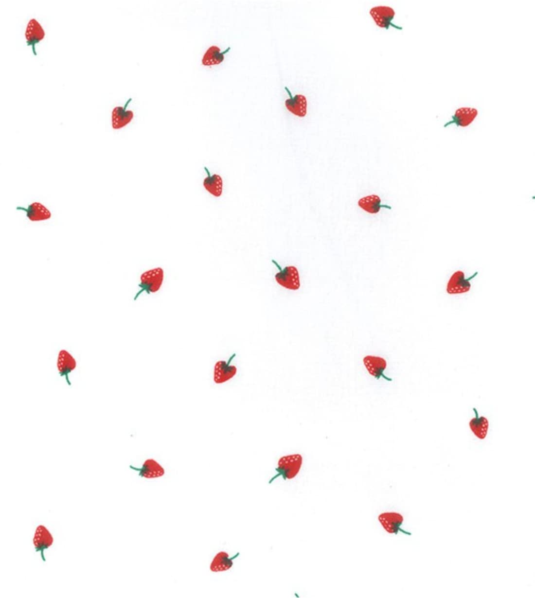 Crs Fur Fabrics Berrie Printed Polycotton Craft Fabric Material - S, 1Mtr 110Cmx100cm