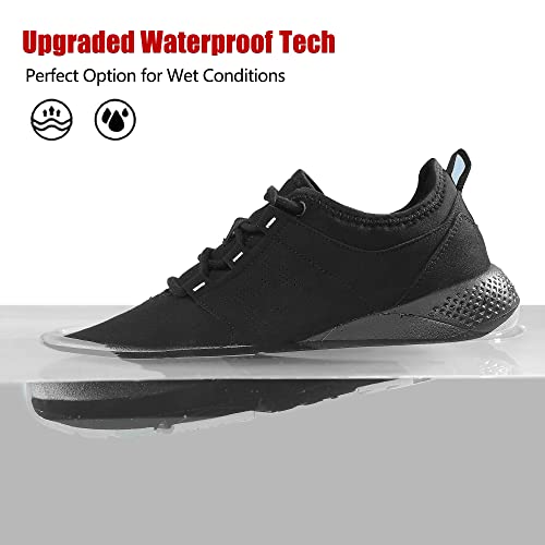 ulogu Waterproof Sneakers for Men Women丨Comfortable Lightweight Walking Work Shoe3