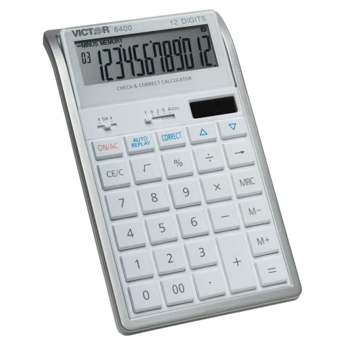 Calculatrice de bureau Victor 6400 appareil calcul vérification automatique