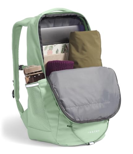 Image of The North Face Women's Jester Everyday Laptop Backpack - Commuter Travel Bag, Laptop Sleeve, Water-Repellent, Misty Sage-NPF, One Size
