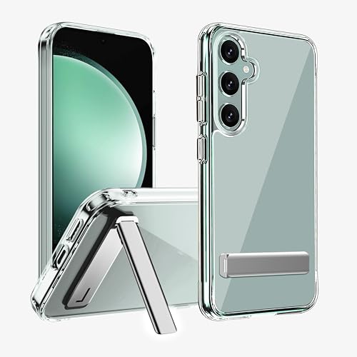 Coque Samsung S23FE béquille transparente pour regarder vos vidéos en mains libres partout