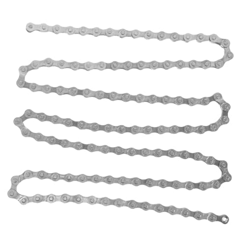 WESIEVYA 速 軽量耐久自転車チェーン 山地ロードレーシング対応 簡単取り付け解リンク付き プロ修理用交換パーツ