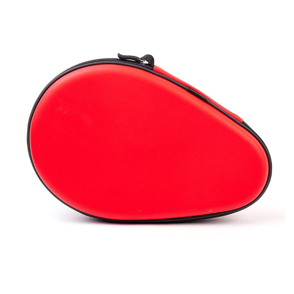 Table Tennis Racket Case, Portable Ping Pong Paddle Cover Waterproof Table Tennis Bat Bag for Storing a Pair of Table Tennis Bats & Two Balls