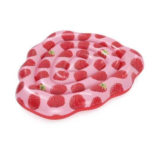 Bestway® 65&Quot; X 59.5&Quot;/1.65M X 1.51M Scentsational Raspberry Pool Float