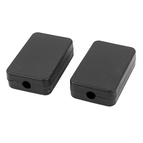 Cajas de conexión eléctricas selladas 10 piezas negras miniatura 2