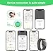 GPS Tracker for Kids, Teen, Autism, Special Needs, Elderly, Dementia, GPS Tracker, Works with Find My (iOS only), Anti-Removal Tracker for Kids, Elderly, Pets, Backpack, Car, Lost Mode, No Monthly Fee