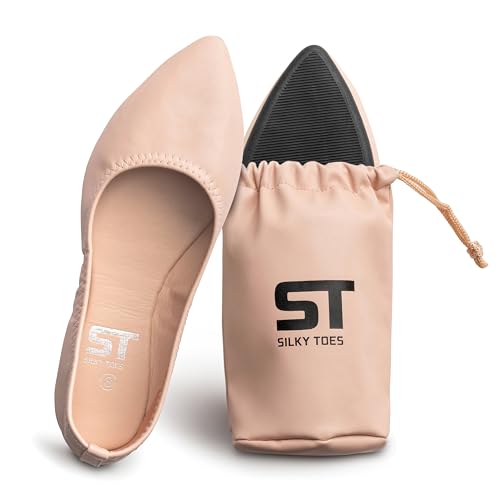 Image of Foldable Flats for women, Casual Business Shoes for Travel, Office, Events