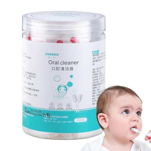 Baby Tongue Cleaner, Hygienic Toddler Toothbrush, Individual Packaging Mouth Cleaner, Gauze Toothbrush for Babies, Baby Toothbrush for Boys, Toddler Mouth Cleaner, Baby Oral Care, Christmas Baby Tooth