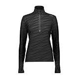 CMP Damen Pullover Woman Sweat 30L2206 Asphalt-Nero 46