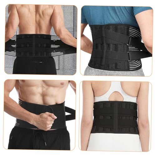 Faja lumbar FOMIYES talla L con soporte elástico y placas de acero miniatura 3