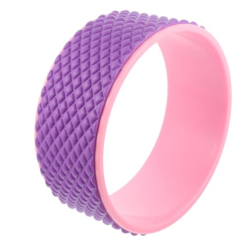 Abaodam Rueda De Yoga Deportiva Para Masaje Rueda Para Flexiones De Espalda Rodillo De Pilates Para Yoga y Masaje De Espalda Casa o Gimnasio