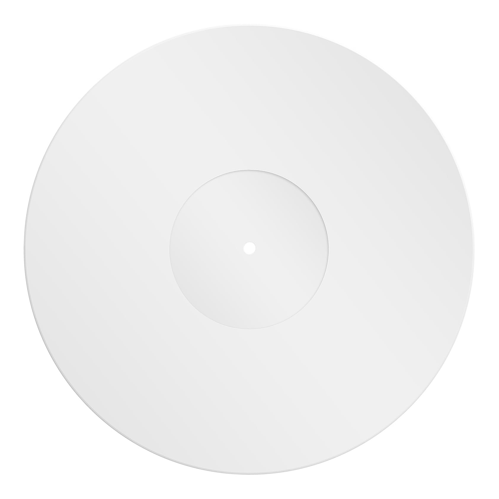 Abaodam Alfombrilla de Vinilo Acrílica de 12 Pulgadas para Reproductor de Vinilos Diseño Simple que Mejora la Calidad de Sonido y Reduce Vibraciones