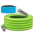 RVGUARD RV Water Hose 25 FT, 5/8'' Inside Diameter Drinking Water Hose, Lead-Free and No Leaking Garden Hose for RV, Trailer, Camper and Garden