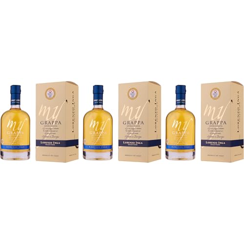 Lorenzo Inga My Grappa Affinata in Barrique Selection halbtrocken Italien inkl. FeinWert E-Book (3 x...