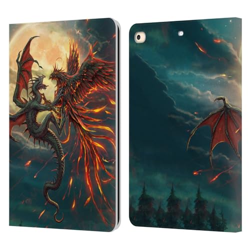 Étui en cuir iPad 9.7 édition d'art Christos Karapanos de qualité