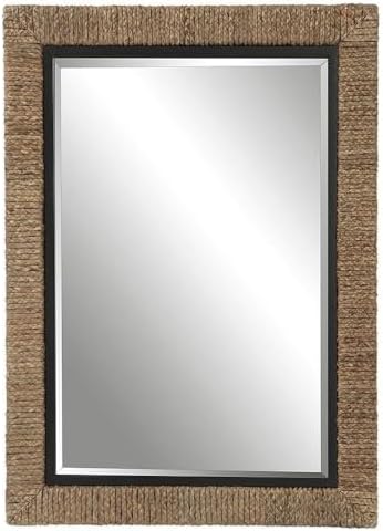 Uttermost 09853 Island - Mirror-41.38 Inches Tall and 29.5 Inches Wide