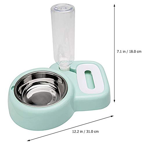 TEHAUX Comedouro para cães gato Comedouro de água Dispensador de água para animais de estimação Come