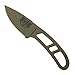 ESEE Authentic Candiru Tactical Survival Knife - Molded Sheath Belt Clip Plate (Dark Earth Blade, Black Molded Sheath)
