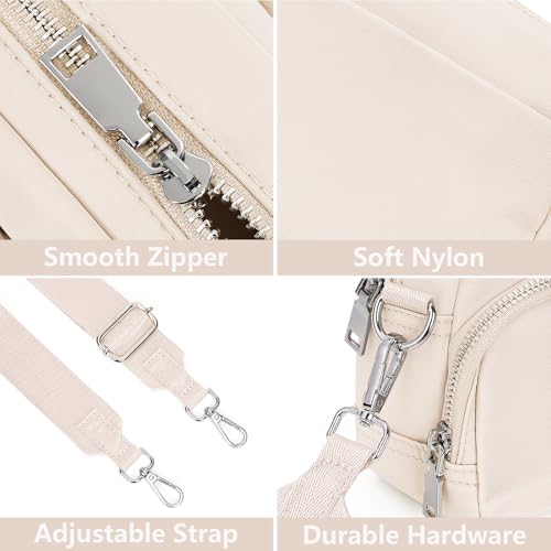 Image of Crossbody Bag for Women,Camera Sports Purses Lightweight Shoulder Bag Waterproof Purse with Adjustable Wide Strap (Begien)