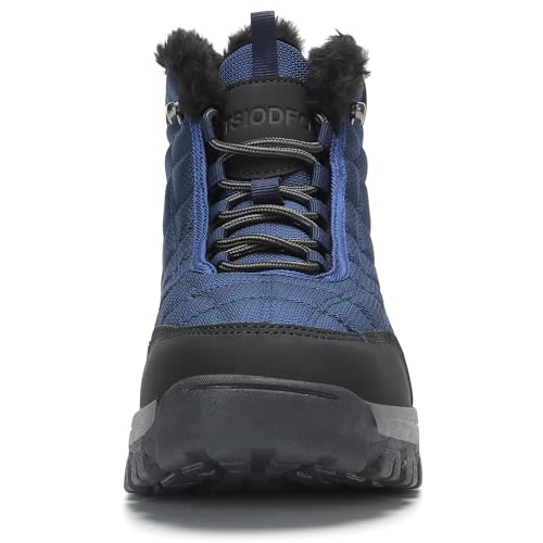 Image of SKDOIUL Men's Winter Outdoor Snow Boots Shoes