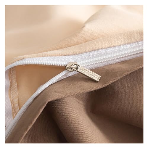 Housse de couette parure de lit 100% coton doux et respirant pour lit simple une personne - 4
