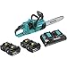 Price comparison product image Makita XCU03PT1 18V X2 (36V) LXT Lithium-Ion Brushless Cordless 14" Chain Saw Kit with, 4 Batteries (5.0Ah)