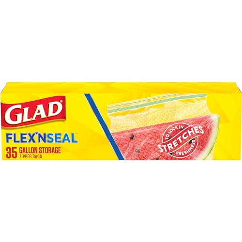 Glad FLEXN SEAL Food Storage Plastic Bags