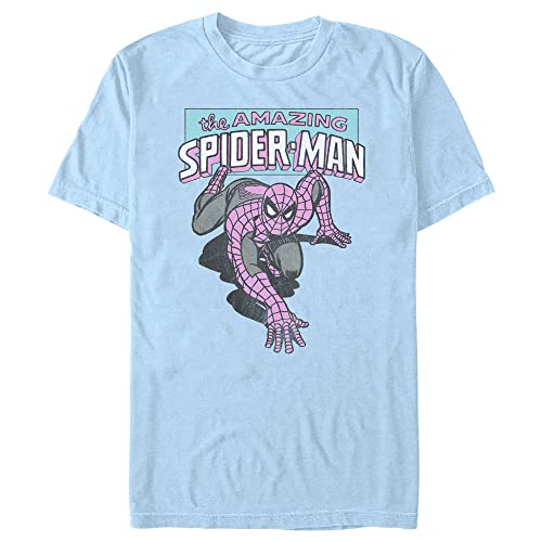 T-shirt Spidey bleu clair Marvel Comics 3XL idéal pour vos journées geek et détente