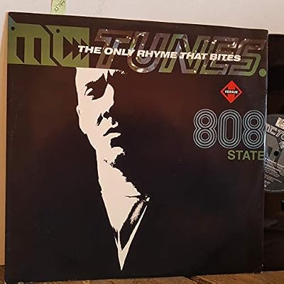 MC TUNES versus 808 STATE the only rhyme that bites. 12&rdquo; VINYL SINGLE. ZANG3T1
