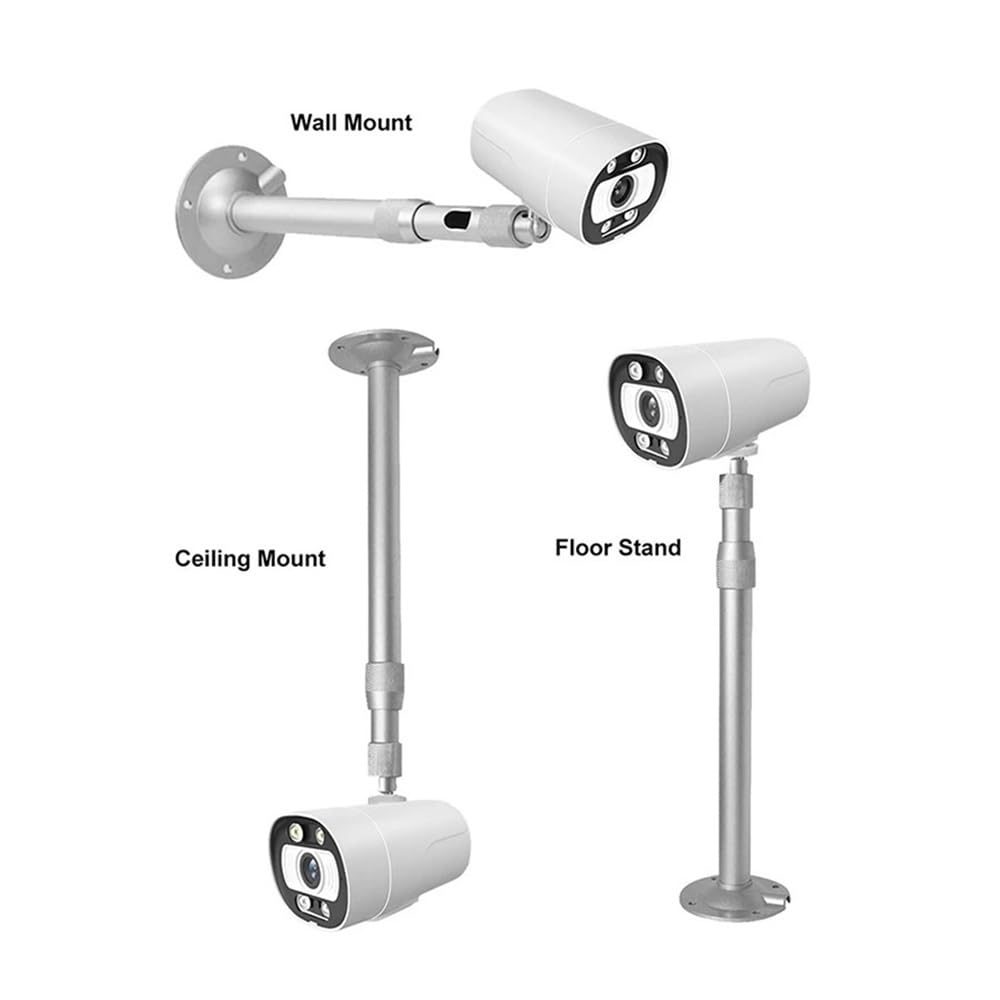 Supporto per proiettore – Asta telescopica di estensione in lega di alluminio per il monitoraggio di telecamere e apparecchiature elettroniche