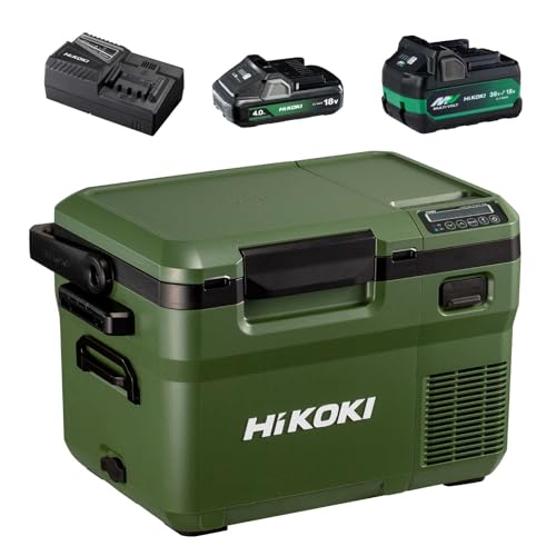 【セット買い】 HiKOKI(ハイコーキ) 14.4V/18V充電式冷温庫 UL18DD(XMGZ) + スターターキット4