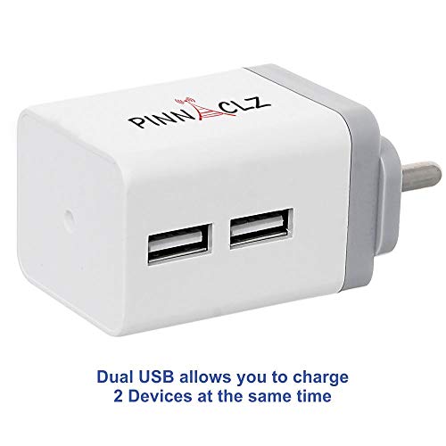 Image of Pinnaclz WC-3-WG 2 Amp Speed Charger (White-Grey)