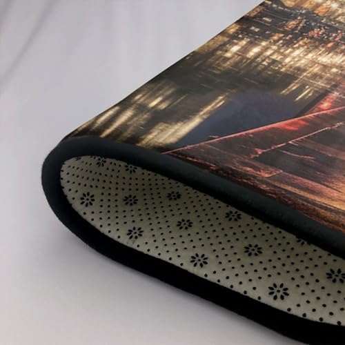 Tapis de chambre doux Portland 183x122 cm idéal pour créer un coin lecture cosy en dortoir