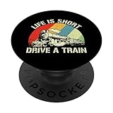 Photo Gallery la vita È breve guida un treno - ferrovia del capotreno popsockets popgrip intercambiabile Photo Gallery la vita È breve guida un treno - ferrovia del capotreno popsockets popgrip intercambiabile
