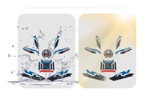 Autocollant réservoir Moto pour Africa Twin 2024 Idéal pour le Trail et Voyage - 6