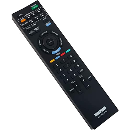 Télécommande RM-YD033 remplace votre boîtier Sony KDL cassé - 2