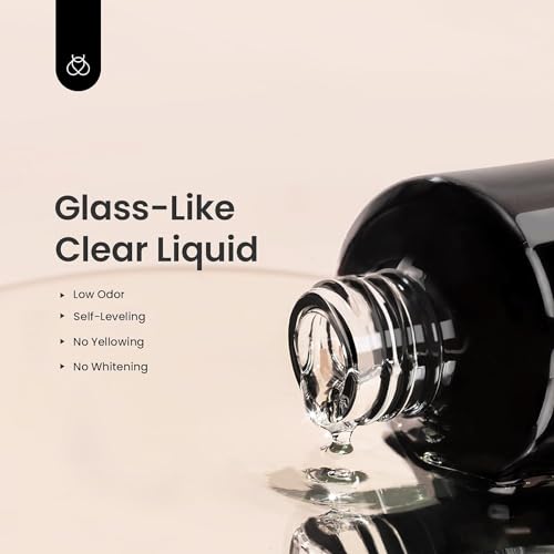 Beetles Gel Polish BT-FK026AU 2Pcs 15Ml No Wipe Top Coat High Gloss Shiny Long-Lasting Clear Gel Top Coat, Soak Off Nail Lamp Nail Gel thumb #4