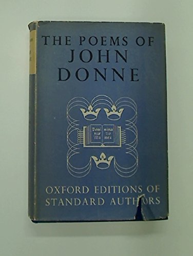 The Poems of John Donne. Ed. H J C Grierson. B005NC57EY Book Cover