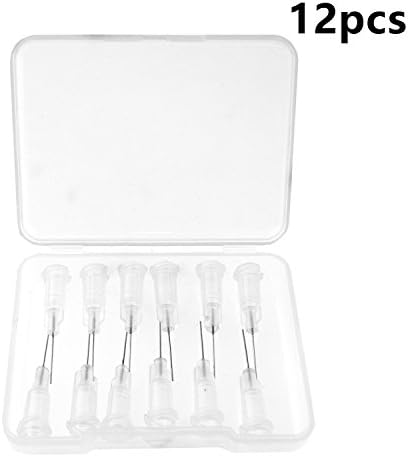 12 Pack - Blunt Tip Dispensing Needle with Luer Lock – (27 Gauge, 0.5")