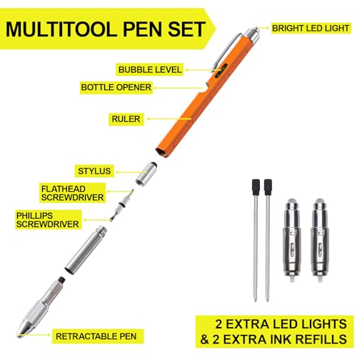 image for VIBELITE Stocking Stuffers for Men, Teen Boys, Husband, 9 in 1 Multito