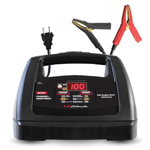 Image of Schumacher Electric 6A Car Battery Charger and 85A Engine Starter, 6-in-1 Solution, Maintainer, 30A Boost, for 6V /12V Power Sport, Automotive, and Marine Batteries, SC1307A
