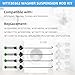 W11130362 WTW5000DW2 WTW5000DW3 Washer Suspension Rod Kit for Maytag Whirlpool Washer MVWX655DW1 WTW5000DW1 MVW565FW2 MVW565FW1 MVWC565FW0 W10780040 W10594080 W10735786 W10748956 11022352510