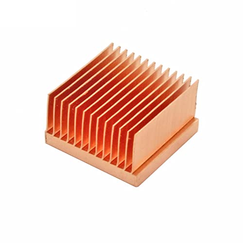 DIY-Kühlkörper 2 stücke Reinem Kupfer Kühlkörper 20x20x11mm Kleine Kühlkörper Kühler for Elektronische Chip MOS IC 3D drucker Kühlung Kühler