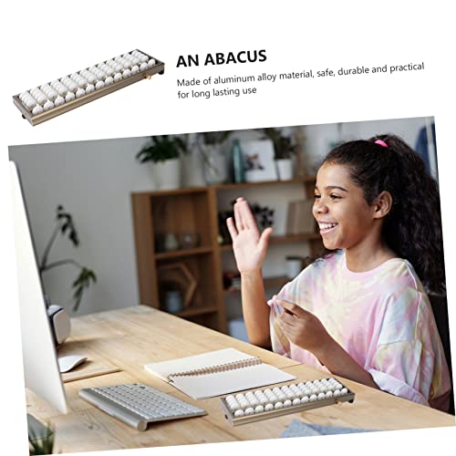 Educativo per Sviluppo Cerebrale Montessori Strumento Calcolo Mentale per Scuola e Contabilità Adatto Studenti alluminio